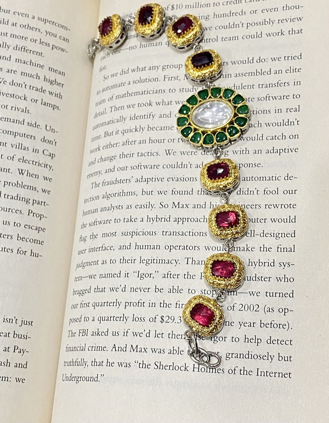 Kundan Gold Bracelet | Wedding Bracelet | South Indian jewellery | Style jewelry | Indian Designer Jewelry | Ruby Jewelry | Gift For Her — 3