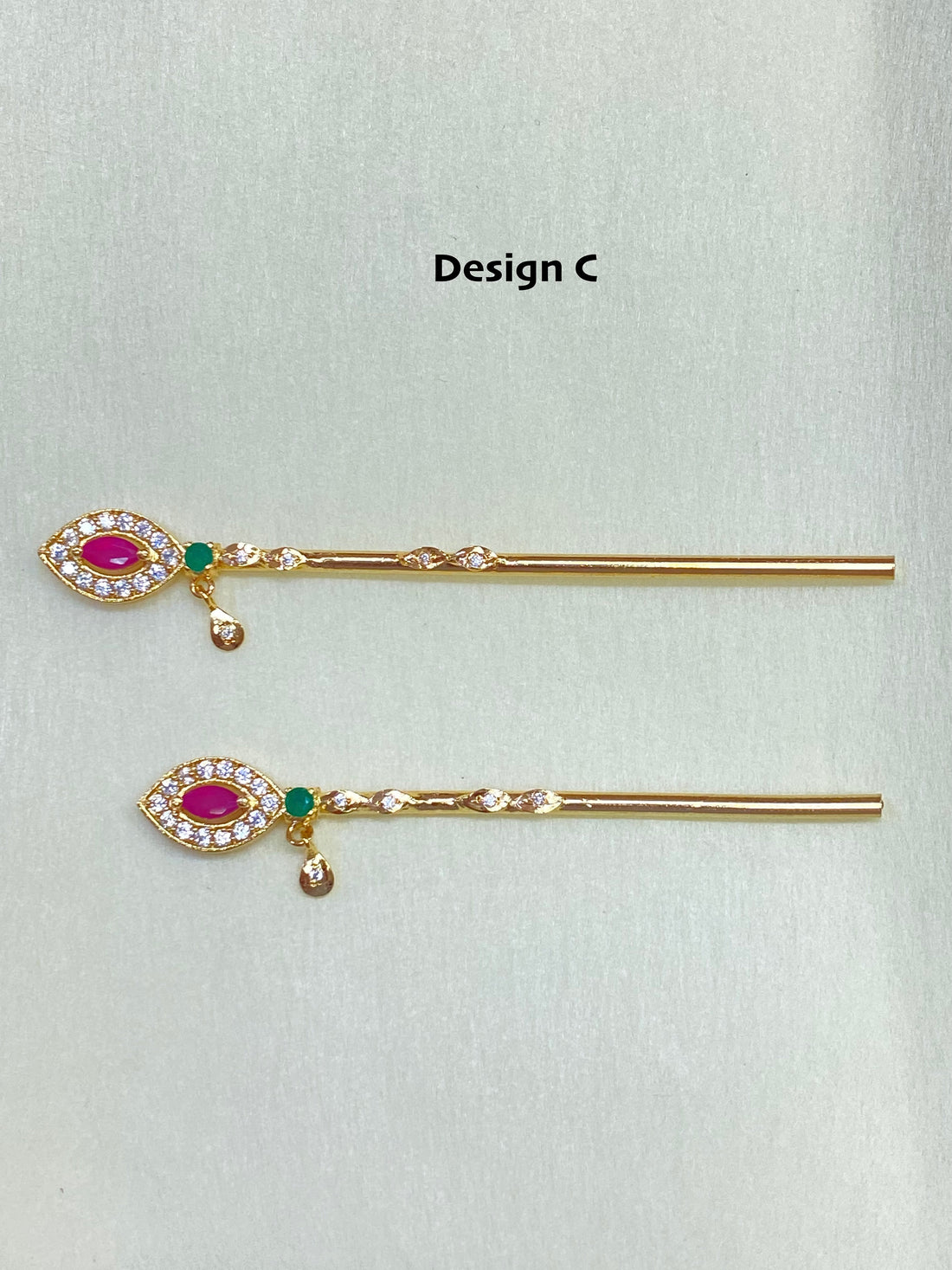 Handmade Krishna Flute: 22k Gold Plated Bansuri with CZ Stones r Handmade Lord Krishna LADDU GOPAL bansuri flute — 5
