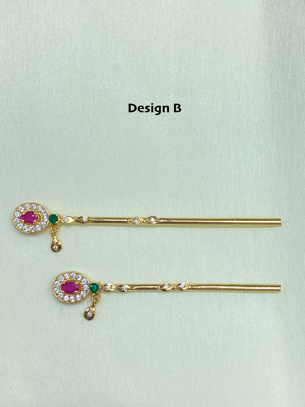 Handmade Krishna Flute: 22k Gold Plated Bansuri with CZ Stones r Handmade Lord Krishna LADDU GOPAL bansuri flute