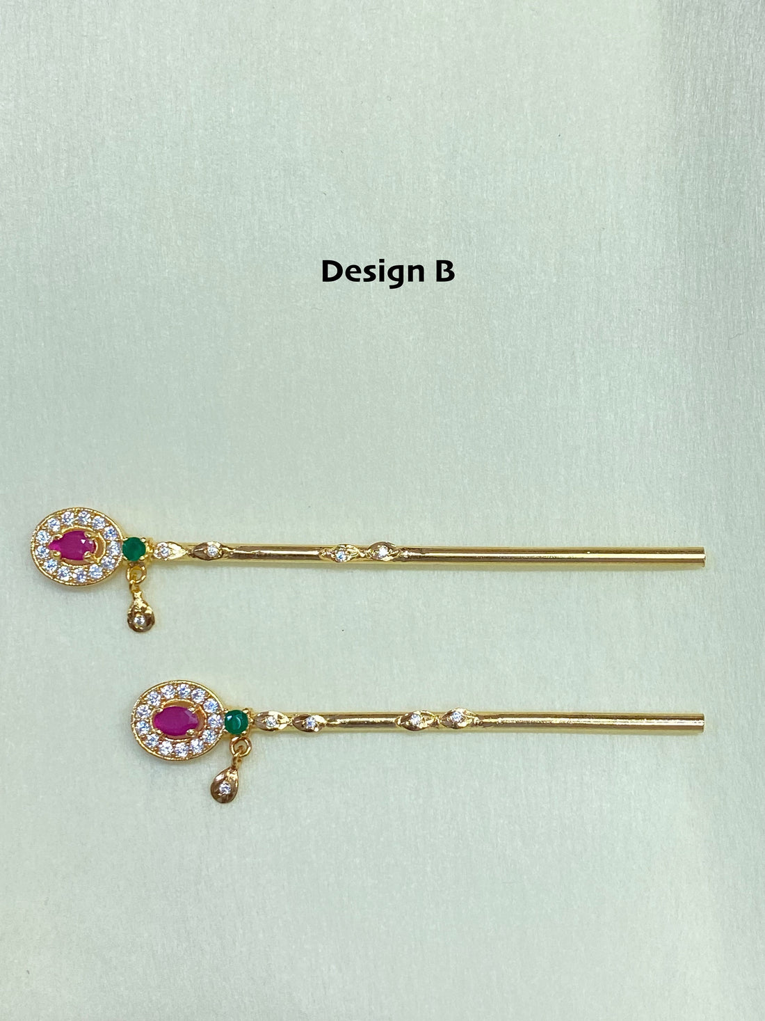 Handmade Krishna Flute: 22k Gold Plated Bansuri with CZ Stones r Handmade Lord Krishna LADDU GOPAL bansuri flute — 1