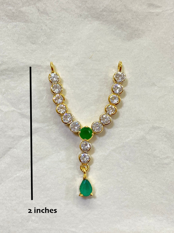 Handmade Krishna Necklace: Ruby, Emerald, Diamond Laddu Gopal Jewellery