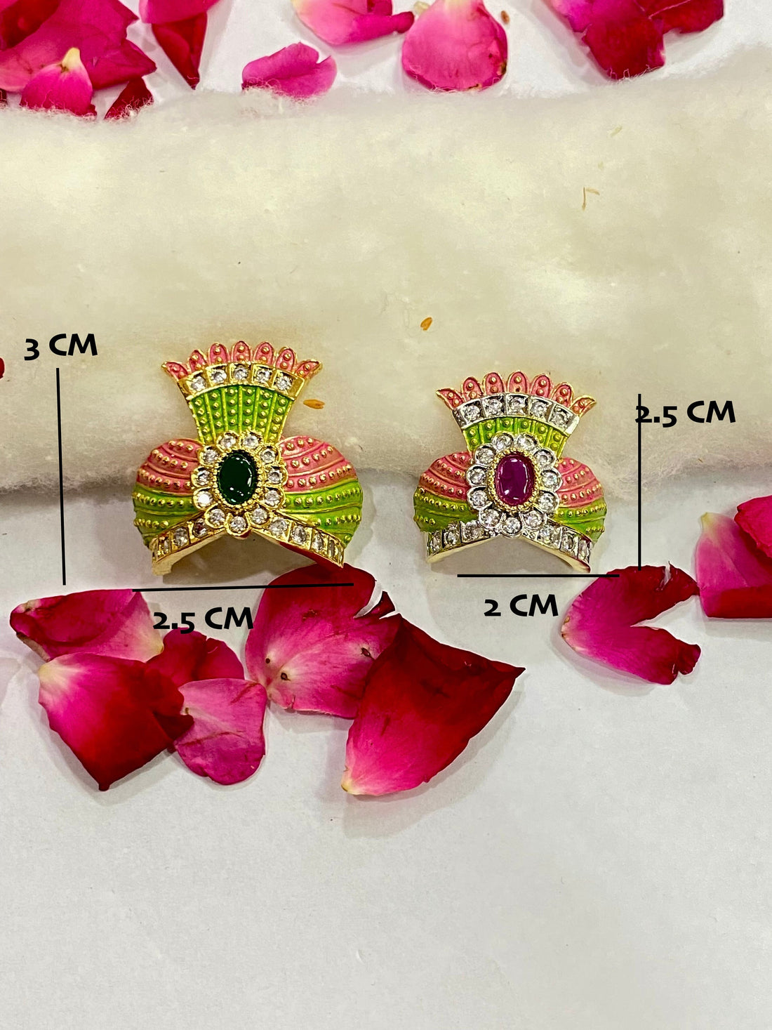 Radiant Crowns Laddu Gopal Mukut and Shri Krishna Pagdi Collection | krishna jewellery | crown| Pagdi | Mukut for laddu gopal — 2