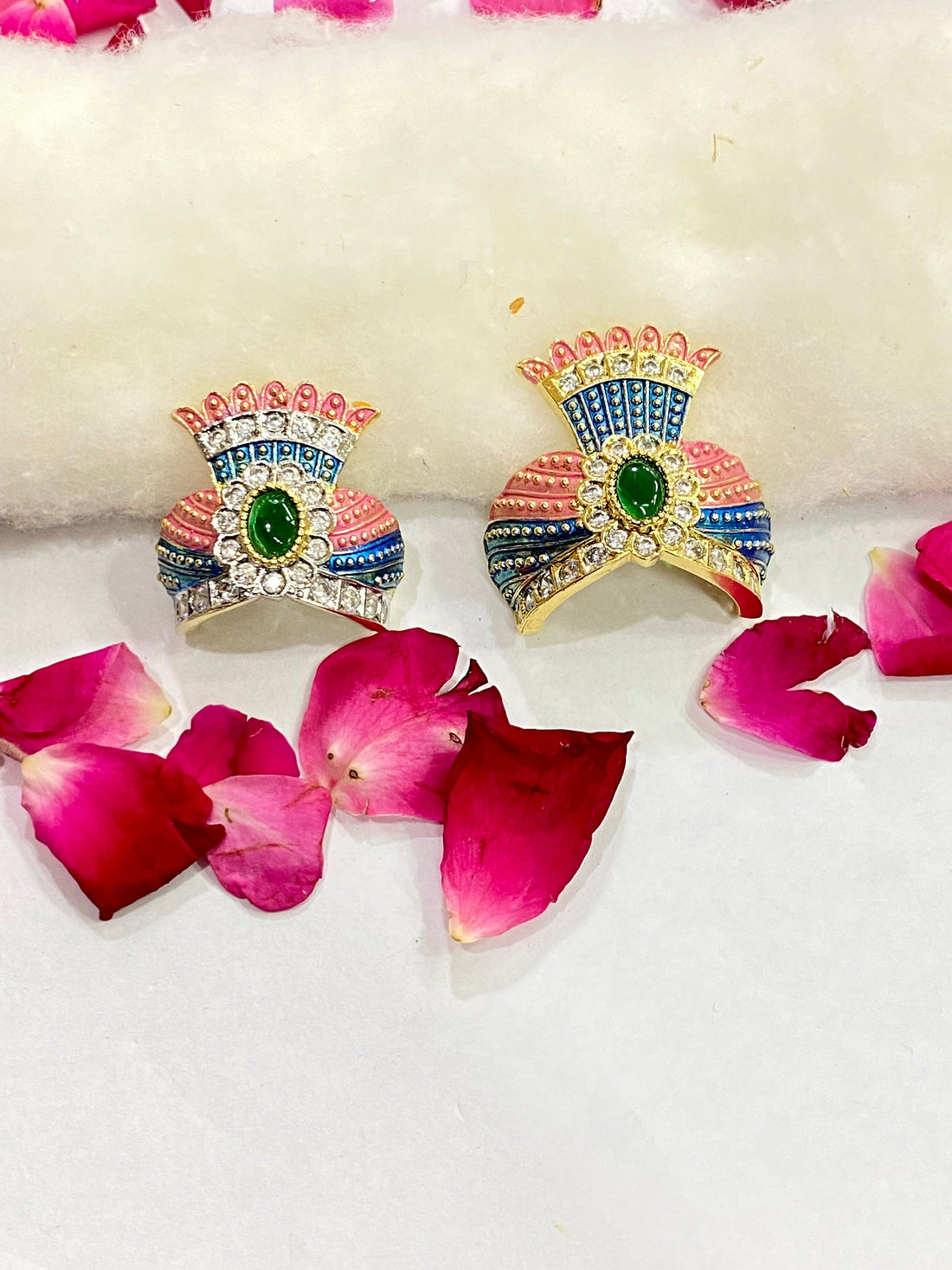 Radiant Crowns Laddu Gopal Mukut and Shri Krishna Pagdi Collection | krishna jewellery | crown| Pagdi | Mukut for laddu gopal — 3