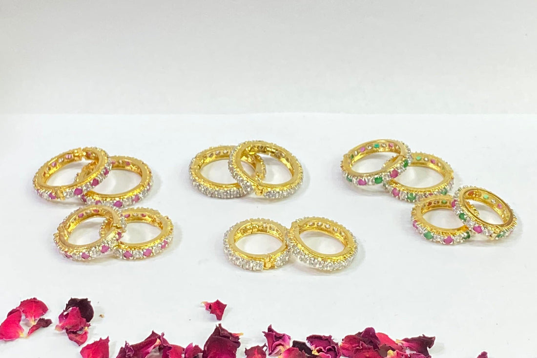 Laddu Gopal Bangle: 22k Gold Krishna Kada (Pair) — 2