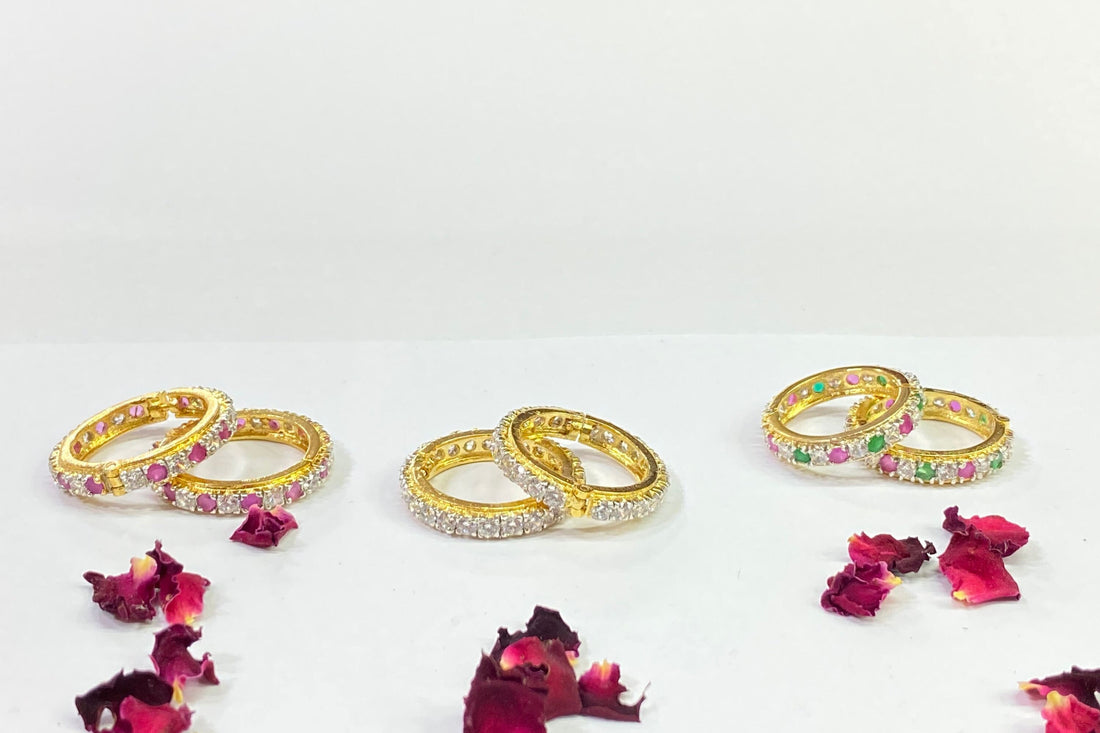 Laddu Gopal Bangle: 22k Gold Krishna Kada (Pair) — 4