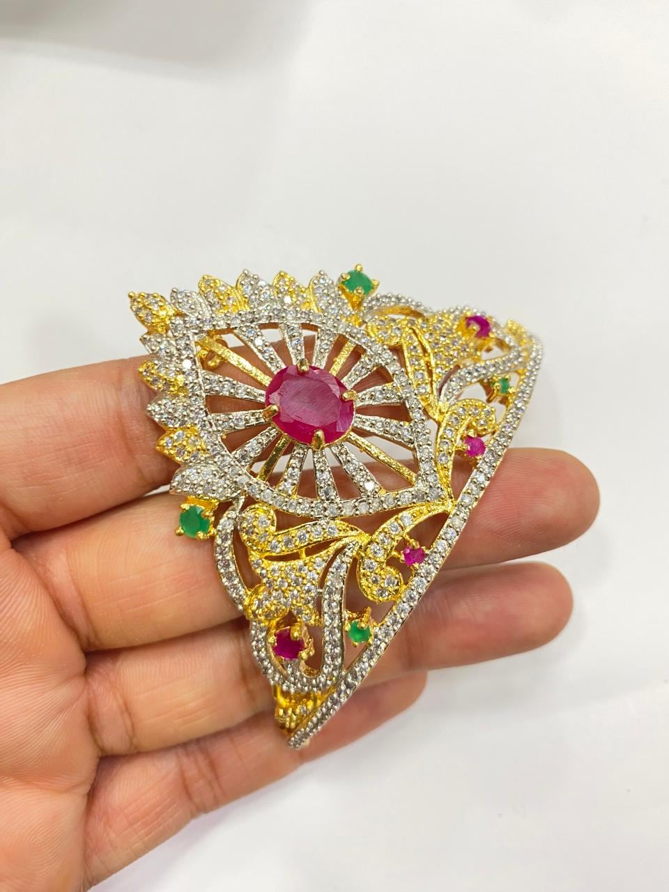 Mukut for krishna, Laddu Gopal Mukut, God Crown Jewellery, Krishna Jewellery, Krishna Crown, Gold Crown, Gold Mukut, Krishna Mukut — 6