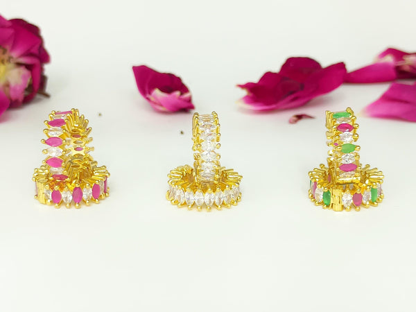 Laddu Gopal Bangle: 22k Gold Krishna Kada (Pair)