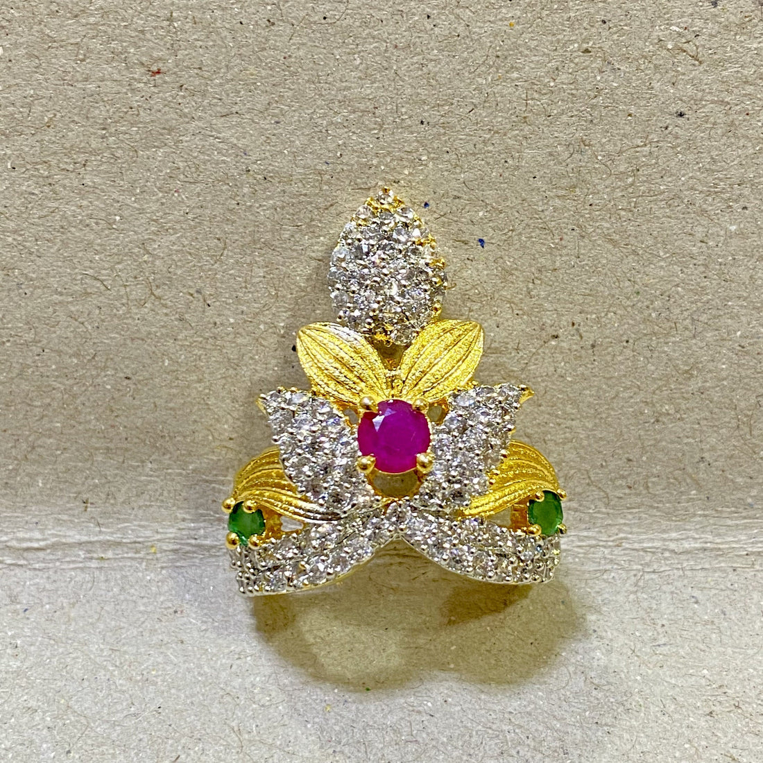 Krishna Mukut For God Goddesses | Laddu Gopal mukut | ornament Accessory |Gold Plated Crown Premium Deity jewellery — 8