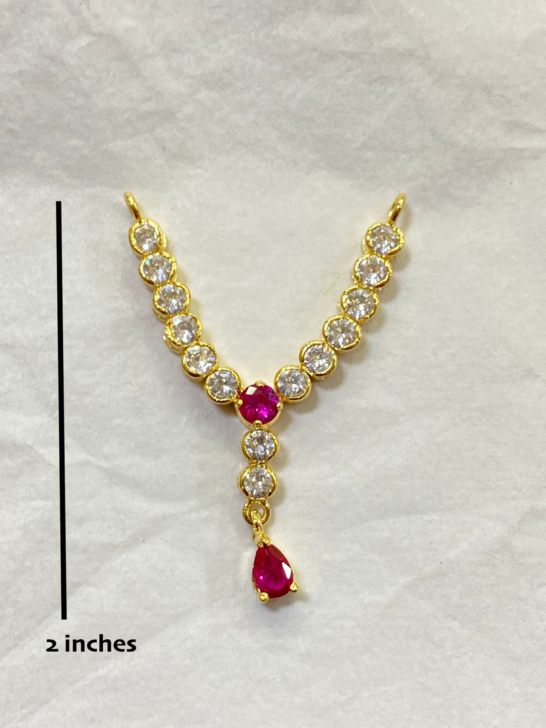 Handmade Krishna Necklace: Ruby, Emerald, Diamond Laddu Gopal Jewellery — 2
