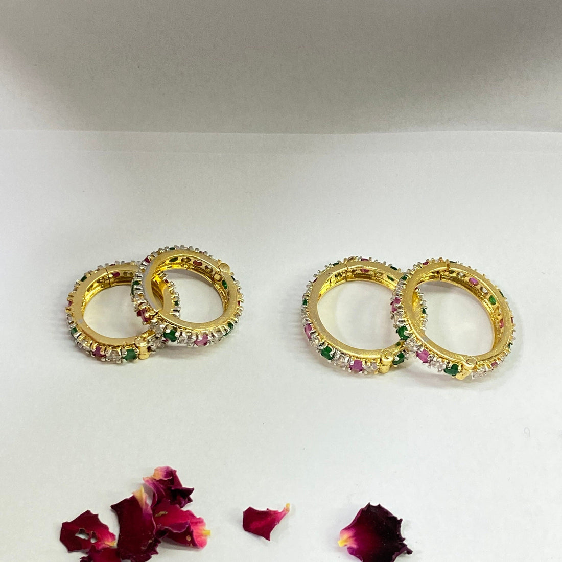 Laddu Gopal Bangle: 22k Gold Krishna Kada (Pair) — 5