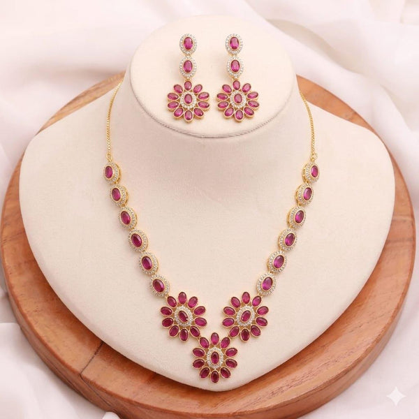 Victorian Antique Necklace Set | Gold Plated Polki Kundan Bridal Jewelry | Traditional Indian Wedding Necklace | Gift For Her